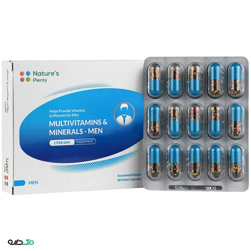 مولتی ویتامین و مینرال آقایان نیچرز پلنتی